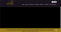 Desktop Screenshot of dehesalascumbres.com